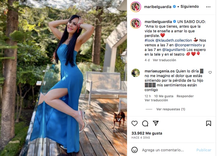 Maribel Guardia destroyed