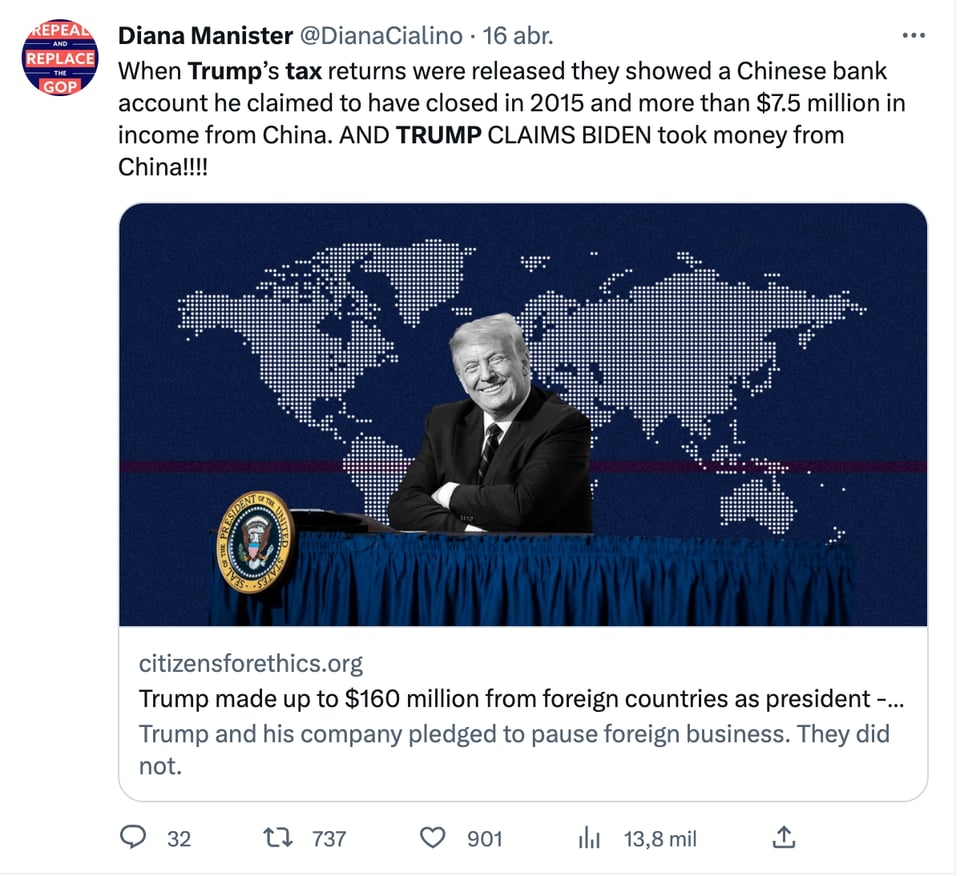 Trump nunca quiso revelar sus declaraciones