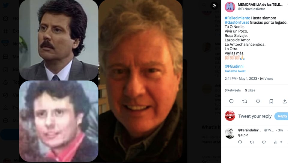 Gastón Tuset deja un importante legado 