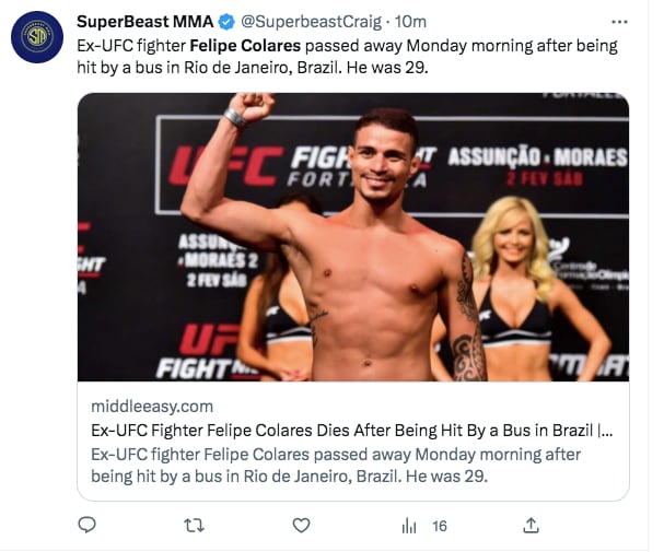 Felipe Colares UFC