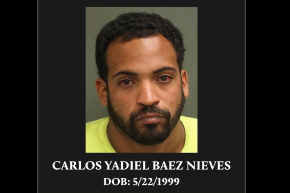 Carlos Yadiel Báez Nieves, Hispanic, serial killer, mug shot, police