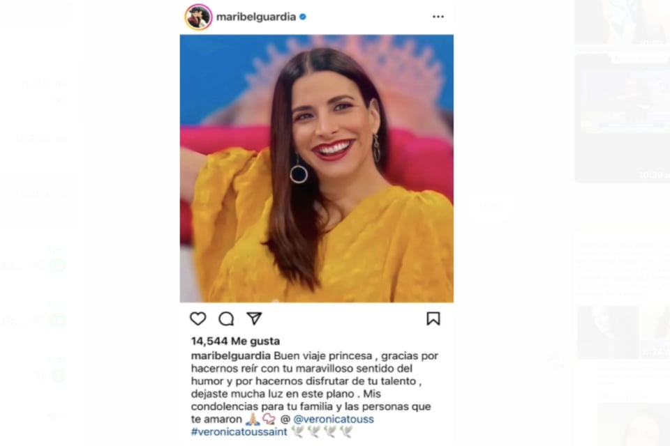 Verónica Toussaint, muerte, cáncer, famosa, celebridades