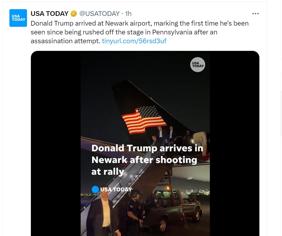 Primeras imágenes Trump atentado, , Donald Trump, Pensilvania, policía, autoridades, disparos