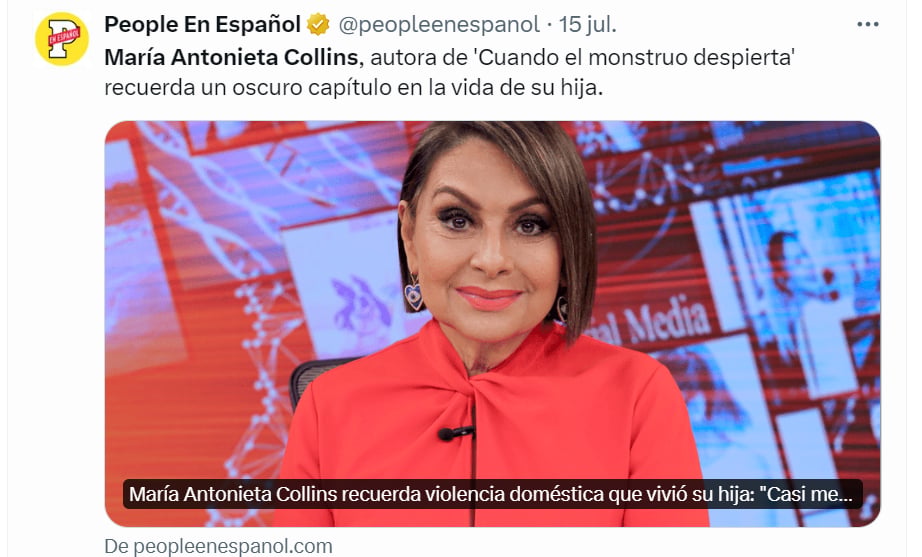 María Antonieta Collins, univision, reportera, periodista mexicana