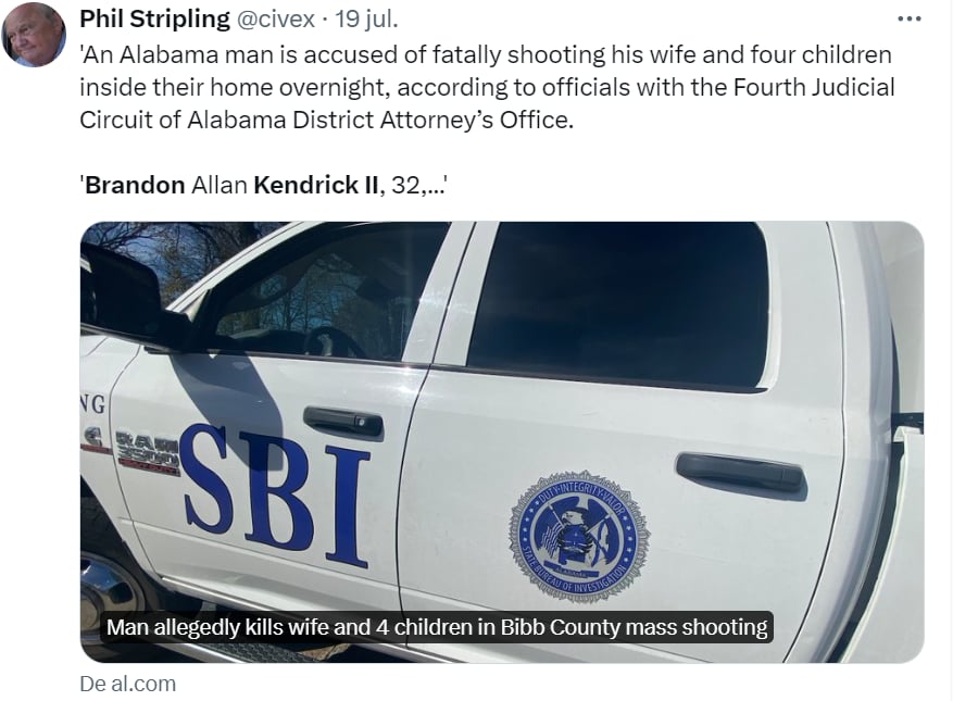 Brandon Kendrick II, Alabama, policía, arresto, eeuu