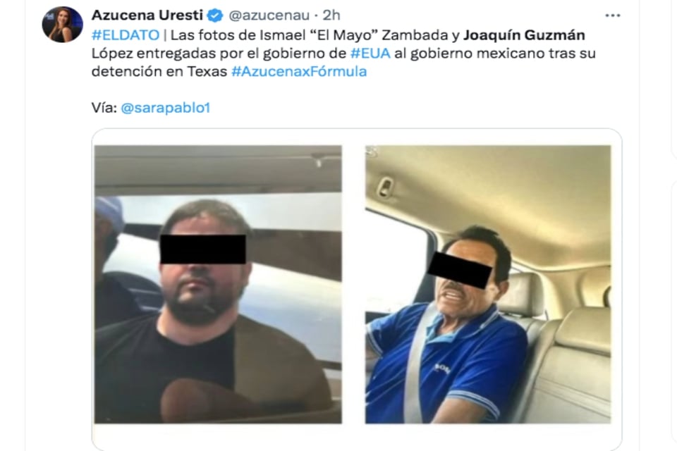Bosses, drug traffickers, trafficking, Texas, arrest, United States Wants to Transfer "El Mayo" Zambada