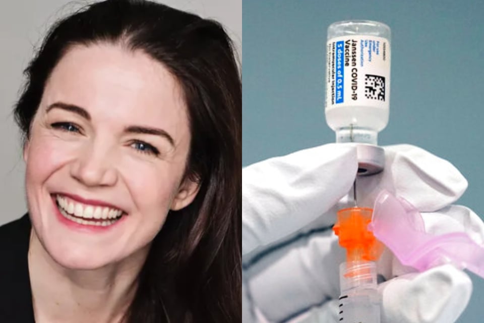 Actress Melle Stewart suffered a massive stroke after receiving Covid vaccine