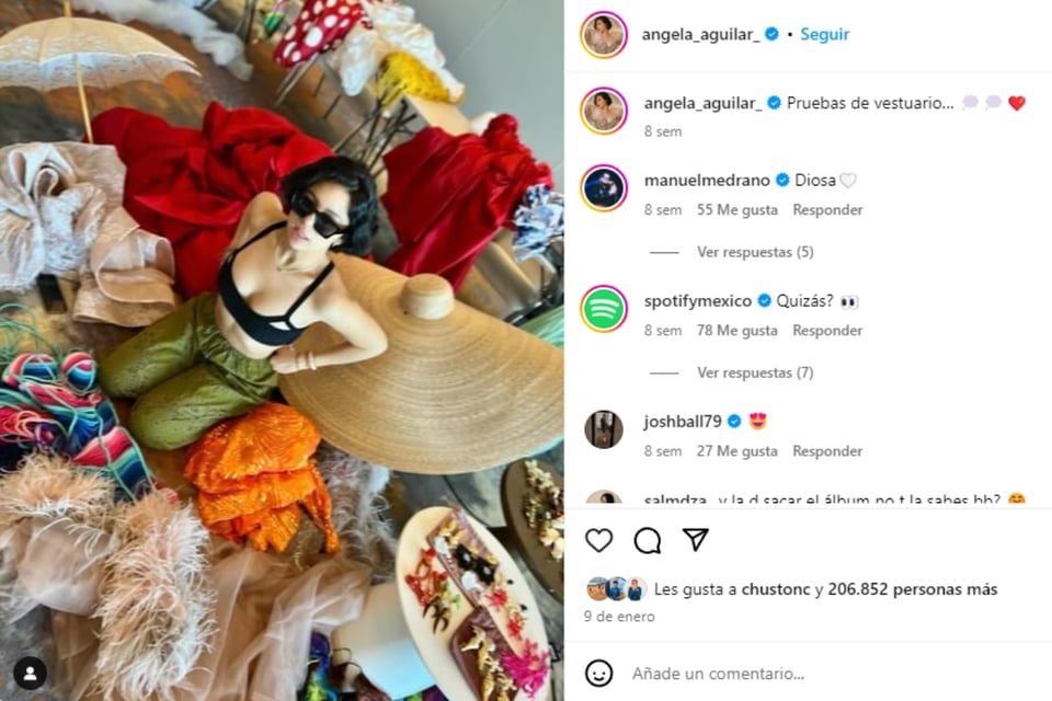 Ángela Aguilar's sexiest photos, singer, celebrities, social media