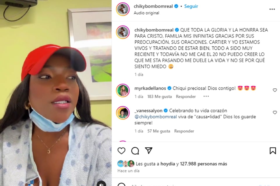 Celebrities, Telemundo, Today, Television Host, Chikybombom suffers an accident