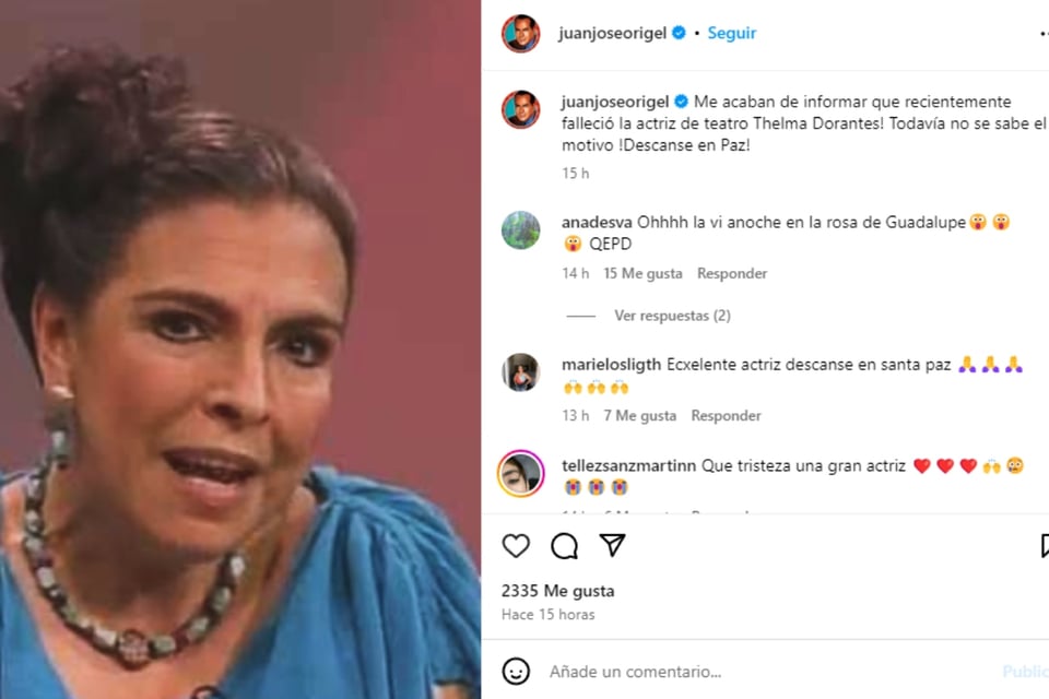 Fallecimiento, Artista, Celebridades, Conmoción, Muere la actriz Thelma Dorantes