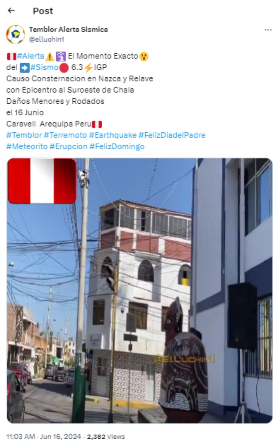 Alerta, Sismo, Monitoreo, Autoridades, Comunidad