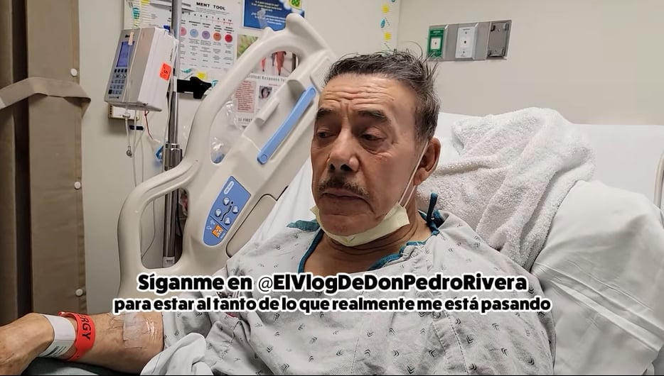 Don Pedro Rivera: "The serum ran out and I started looking black"