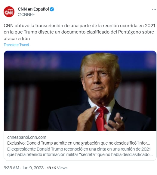 Revelan grabación de Donald Trump admitiendo lo impensable tras nueva acusación