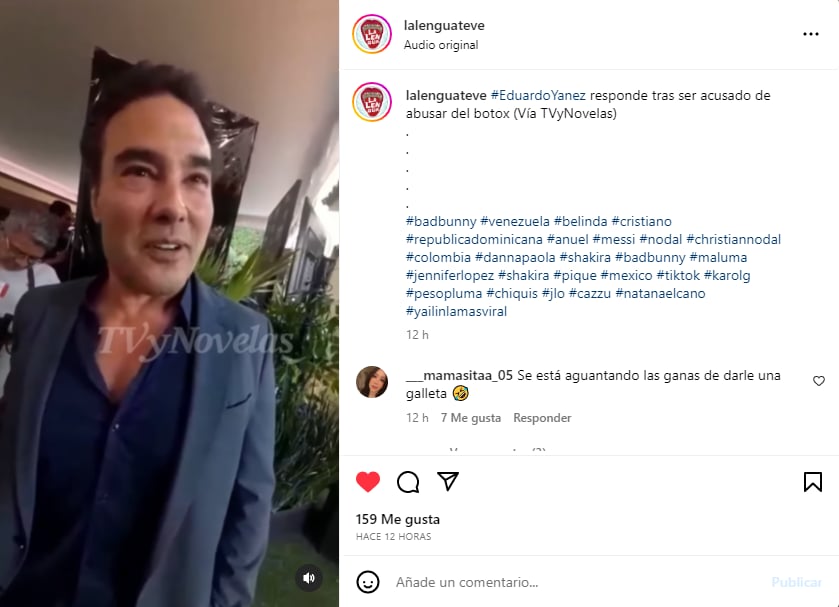 Sorprendió a todos su rostro
