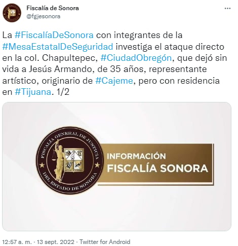 Autoridades ofrecieron las primeras declaraciones