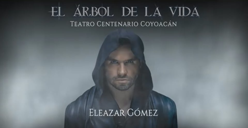 Eleazar Gómez starred in a play written by Nacho Casano