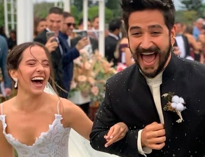 La espectacular boda de Camilo y Evaluna Montaner