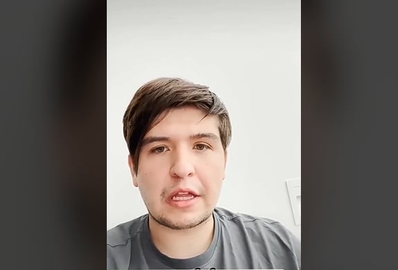El influencer pidió disculpas