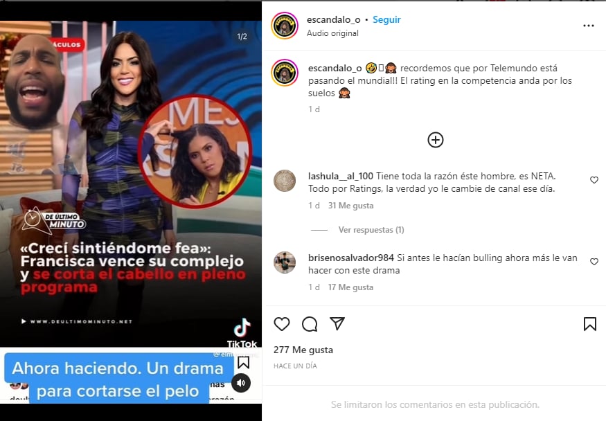 "CHARLATANA, ABUSADORA". Atacan a Francisca tras su radical cambio de look