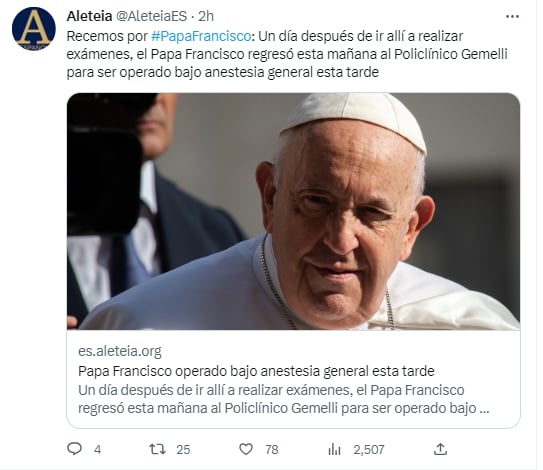 Permanecerá inconsciente y en el hospital