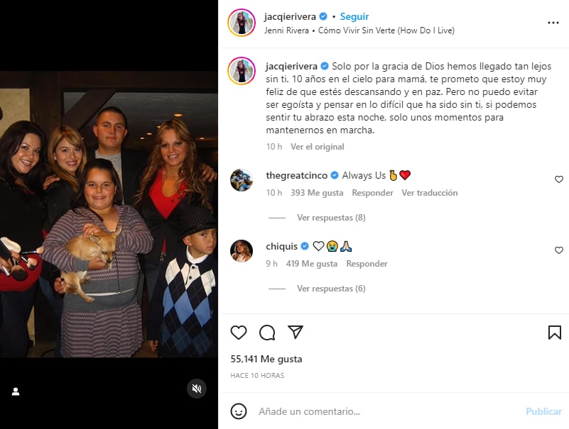 "Solo por la gracia de Dios hemos llegado tan lejos sin ti"