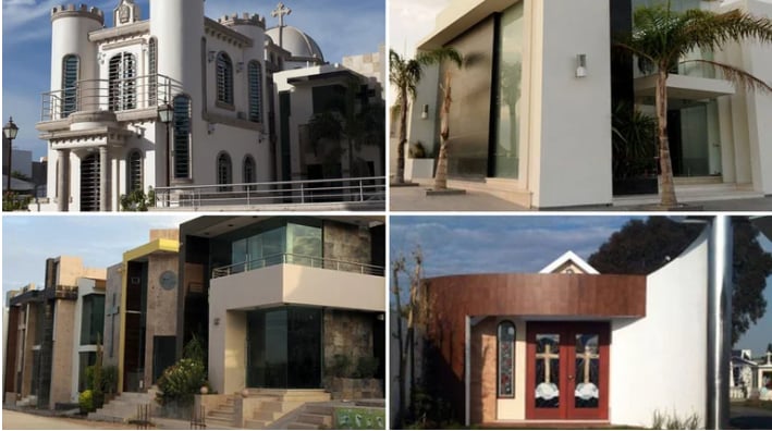 The pantheon with the most expensive and bloody tombs: Jardines del Humaya