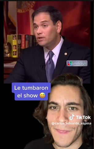 "¿Porqué su abuelo si recibió el apoyo y la generosidad de este país?"