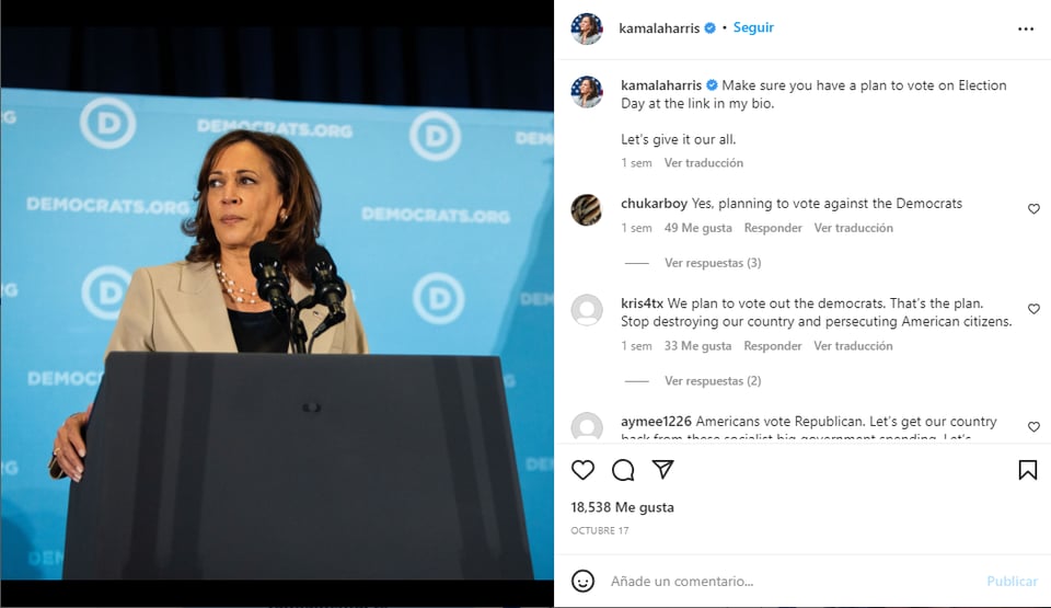 Kamala Harris looks to make 'changes'