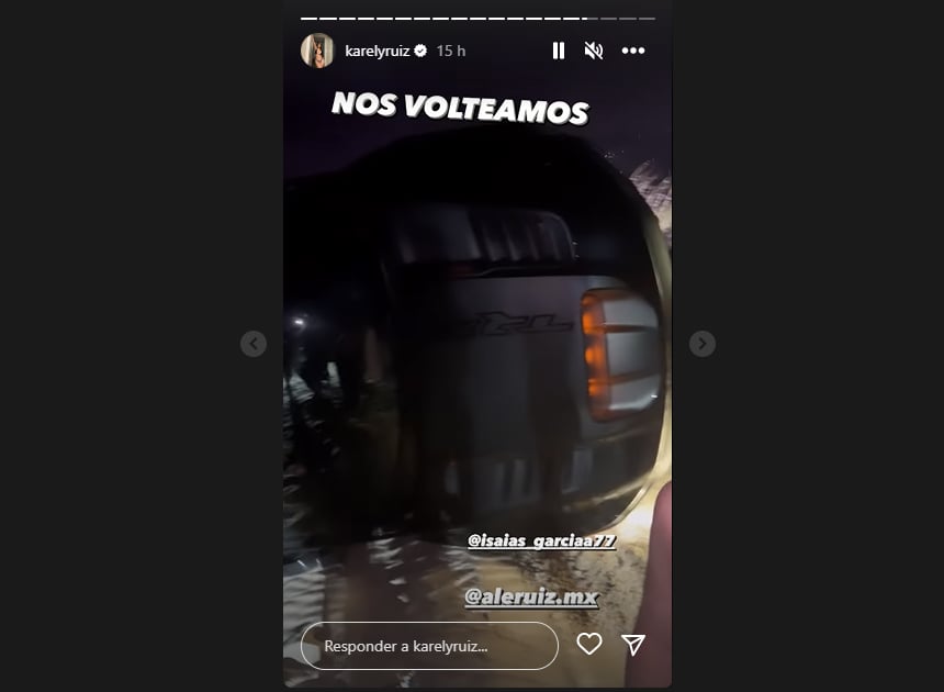 Karely Ruiz afirmó que ella fue la responsable del viaje a las costas de Tamaulipas