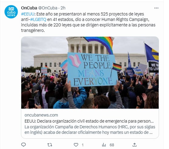Declaran "estado de emergencia" para las personas de la comunidad LGBTQ en EEUU