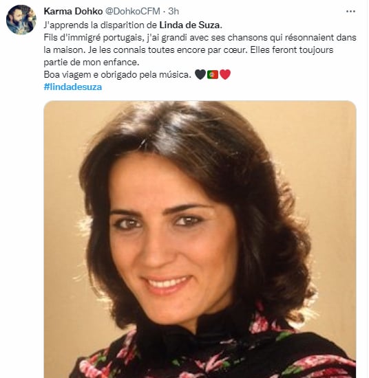 Linda de Suza fled Portugal for her 'conservative' ideas