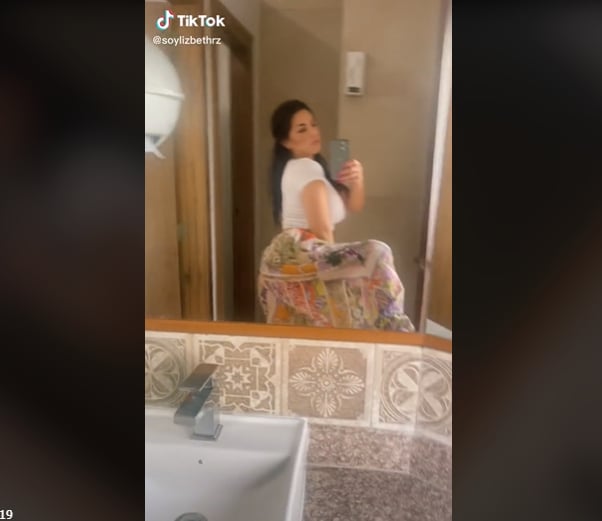Lizbeth Rodríguez no pierde ninguna oportunidad para mostrar sus 'encantos'