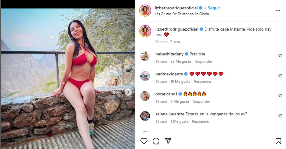 “Muy hermosa y cautivadora”