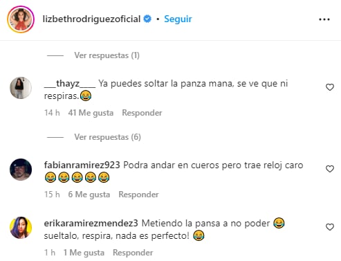 Usuarios no dudaron en opinar: "Se ve que ni respiras"