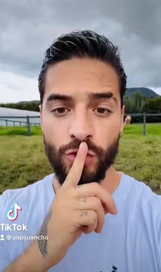 Maluma consigue a 'su media naranja' y lo anuncia en Tiktok
