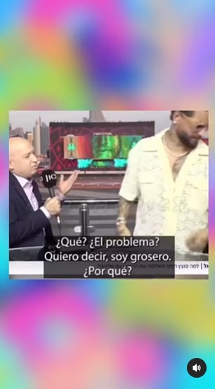 "Es algo que no puedo resolver. Sólo vine aquí para disfrutar la vida, disfrutar del fútbol"