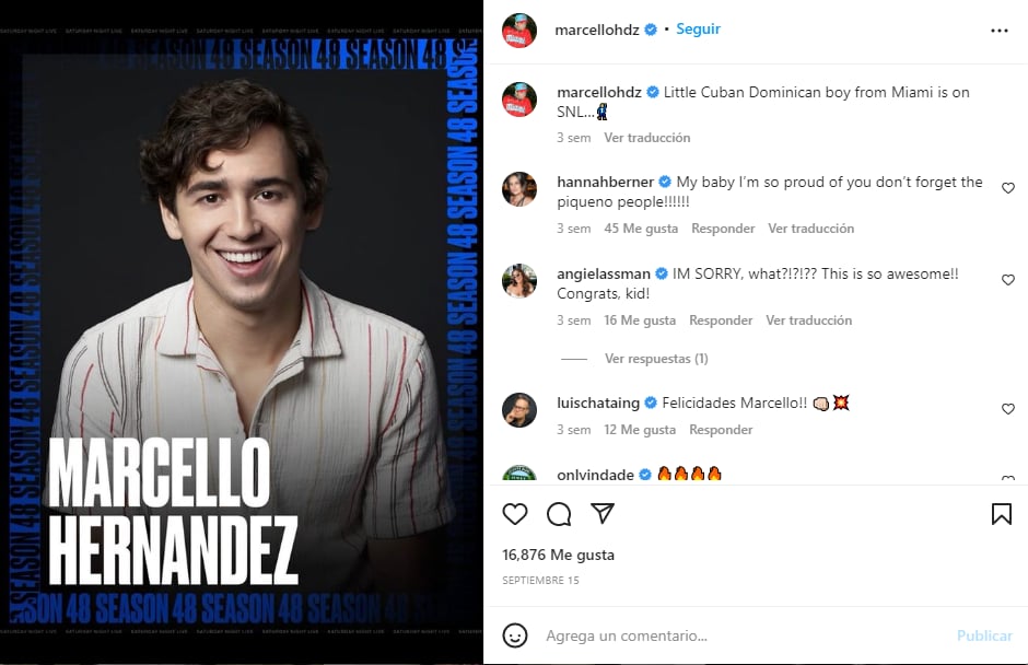 La nueva cara de Saturday Night Live