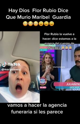 ¿Murió Maribel Guardia?