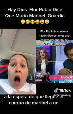 Declaraciones de Flor Rubio se vuelven virales tras ‘confirmar’ sospechas
