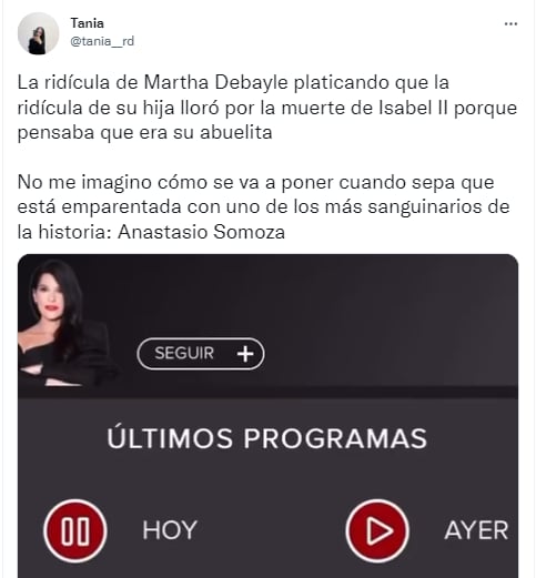 ¿Le salió 'peor' a Martha Debayle?