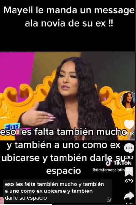 Le pide a Gisselle Soto que se "ubique"