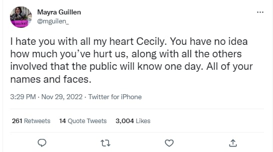 Hermana de Vanessa Guillén reacciona tras declararse culpable Cecily Aguilar: "Te odio"