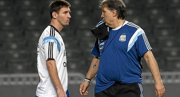 Tata Martino y Messi se vuelven a encontrar