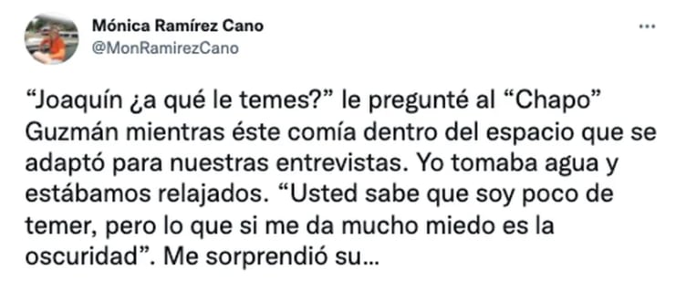 El mayor miedo de "El Chapo" que lo atormenta desde niño