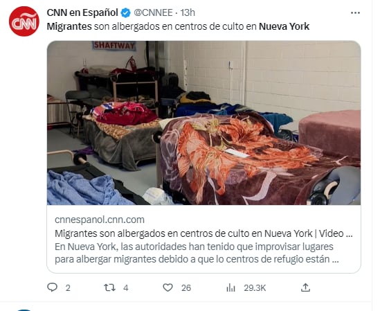 New housing options for migrants announced in New York