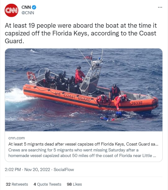 Migrants do not measure the complications and risks to which they could be exposed