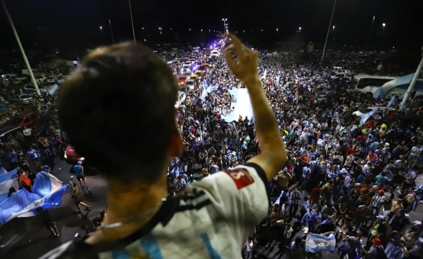 La tragedia se produce cuando los eufóricos argentinos festejan en las calles