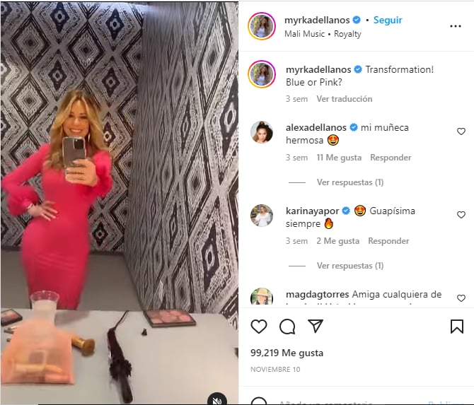 Myrka Dellanos mini vestido