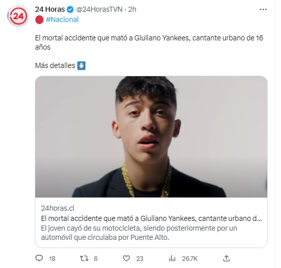 El presunto culpable fue identificado como un hombre de 43 años