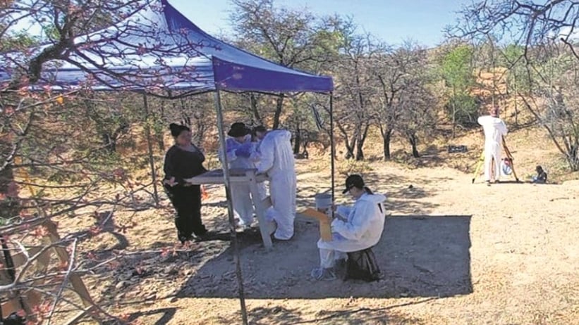 Se encontraron más de 3 mil restos humanos
